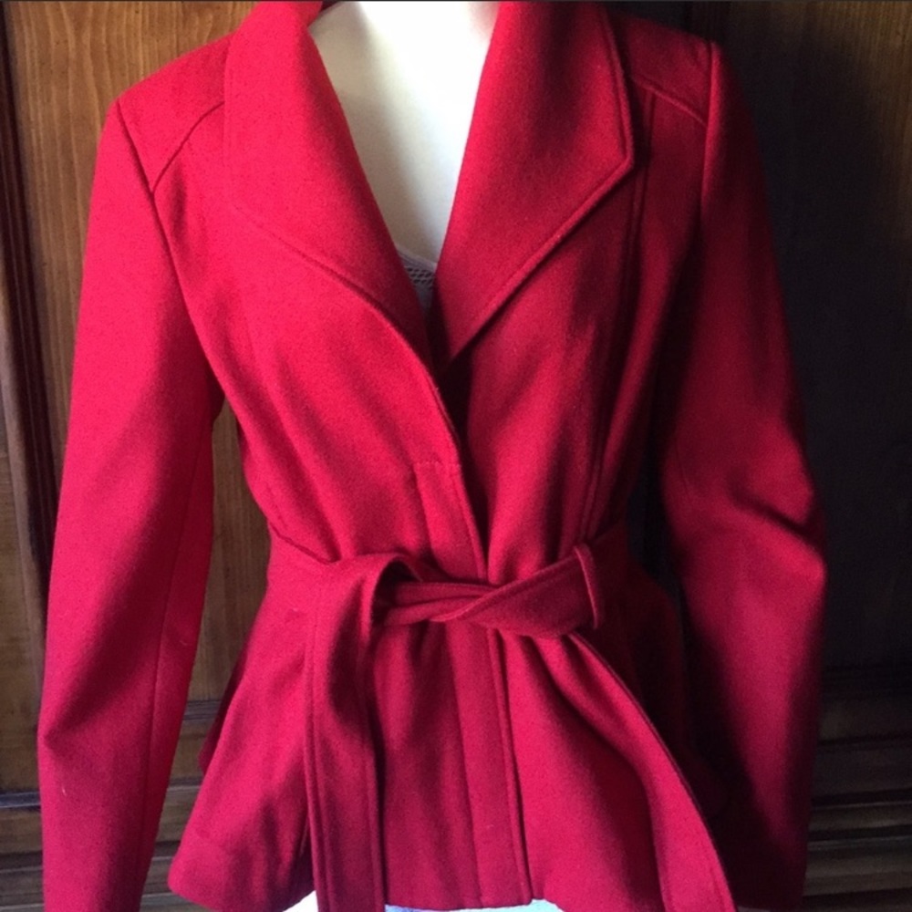 Bebe Red Jacket M